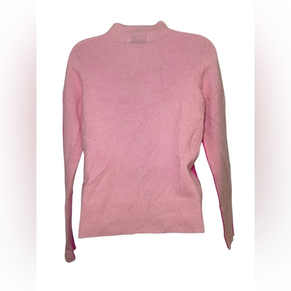 Essentiel Antwerp Cama Sweater Size 2 – Shocking Rose Pink Merino Wool Cashmere - Picture 5 of 10